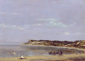 Die Küste bei La Heve, 1856