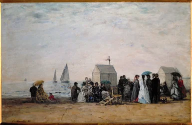 Der Strand von Trouville