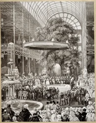Eröffnung der Weltausstellung 1851 in London von Lami