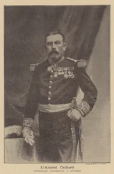 Admiral Caillard, Kommandant der französischen Flotte in Mytilene, Lesbos