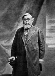 Armand Fallieres (1841-1932), Präsident des französischen Senats 1899-1906, dann Präsident der französischen Republik 1906-1913