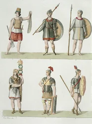 Römische Soldaten (Detail)