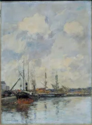 Das Hafenbecken