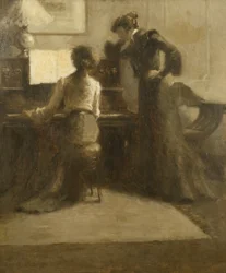 Der Pianist, ca. 1900