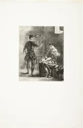Hamlet und Ophelia