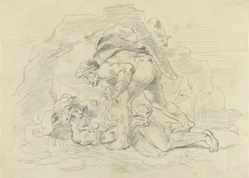 Herkules fesselt Nereus