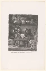 Mephisto erscheint Faust