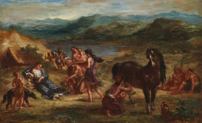 Ovid unter den Skythen, 1862