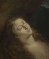 Heilige Maria Magdalena in der Wüste, 1845