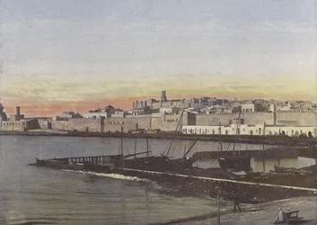 Blick auf den Hafen