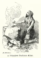 Ein primitiver Parfümaltar