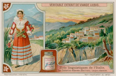 Albanisch sprechendes San Constantino Albanese