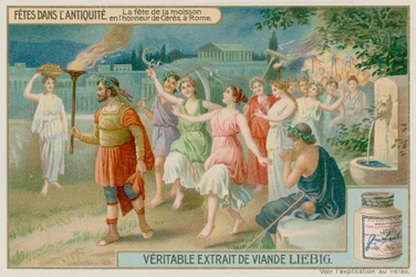 Römisches Erntefest zu Ehren von Ceres