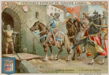 Ankunft am Herrenhaus