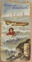 Benjamin Franklin, amerikanischer Wissenschaftler, Erfinder und Politiker, als Kind