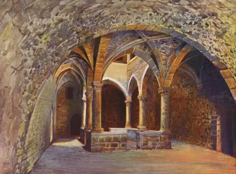 Cannes, Das Innere des Schlosses St-Honorat