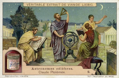 Claudius Ptolemäus, griechisch-römischer Astronom, Mathematiker und Geograph