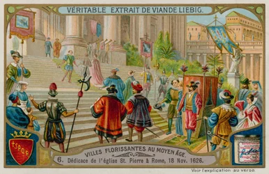 Einweihung der Petersbasilika in Rom 1626