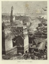 Ägypten - Dorf in Oberägypten