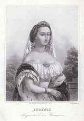 Kaiserin Eugenie, Gemahlin von Napoleon I. von Frankreich