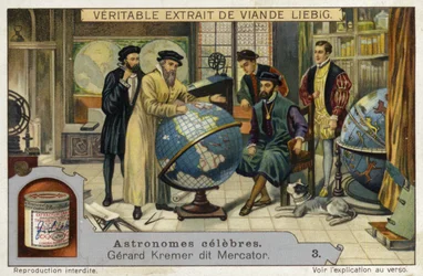 Gerardus Mercator, flämischer Kartograph und Mathematiker