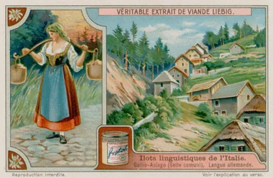 Deutsch sprechendes Gallio Asiago