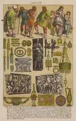 Godos (Farblithografie)