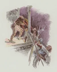 Illustration für Notre-Dame de Paris von Victor Hugo