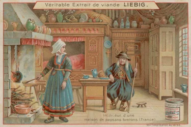 In einem Bauernhaus in Frankreich