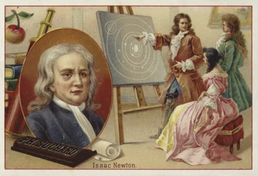 Isaac Newton, englischer Physiker und Mathematiker