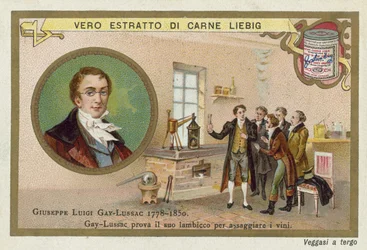 Joseph Louis Gay-Lussac, französischer Chemiker und Physiker