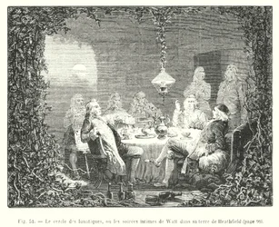 Der Kreis der Verrückten, oder die intimen Abende von Watt auf seinem Anwesen in Heathfield