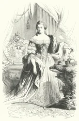 Maria Theresia von Österreich, Heilige Römische Kaiserin (Stich)