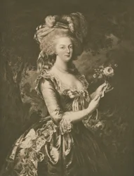 Marie Antoinette (Lithographie)