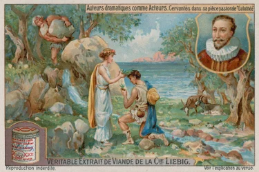 Miguel de Cervantes in La Galatea