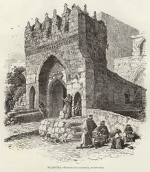 Palästina, Eingang zur Zitadelle in Jerusalem