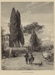 Straße von Cavi nach Genazzano