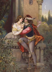 Romeo und Julia, die Balkonszene