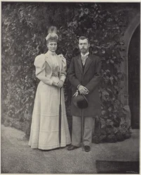 Russlands zukünftiger Zar und Zarin