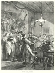 Rustikaler Ball, Brienz (Gravur)