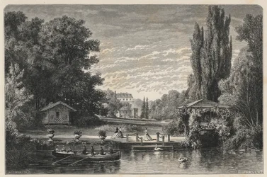 Saint-Gratien, an Frau Prinzessin Mathilde (Gravur)