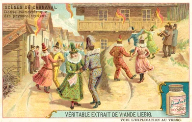 Steirischer Bauernkarnevalstanz, Österreich