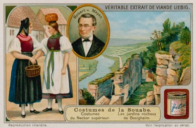 Die Kleidung des oberen Neckartals, Julius Robert von Mayer und die Felsengärten von Besigheim