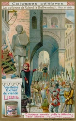 Die Rolandssäule in Halberstadt