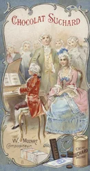 Wolfgang Amadeus Mozart, österreichischer Musiker und Komponist, als Kind