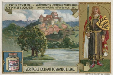 Württemberg: Burg Wirtemberg und Ulrich I., Graf von Württemberg, 1260