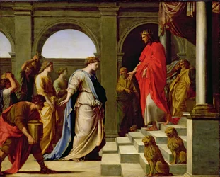 Salomo und die Königin von Saba, 1650