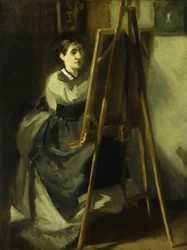 Die junge Schülerin, ca. 1870