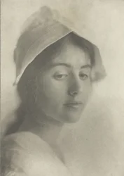Ein Studienkopf, ca. 1899
