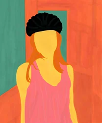 Ava mit Fahrradhelm, Brooklyn